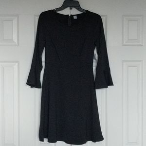 Long sleeve little black dress